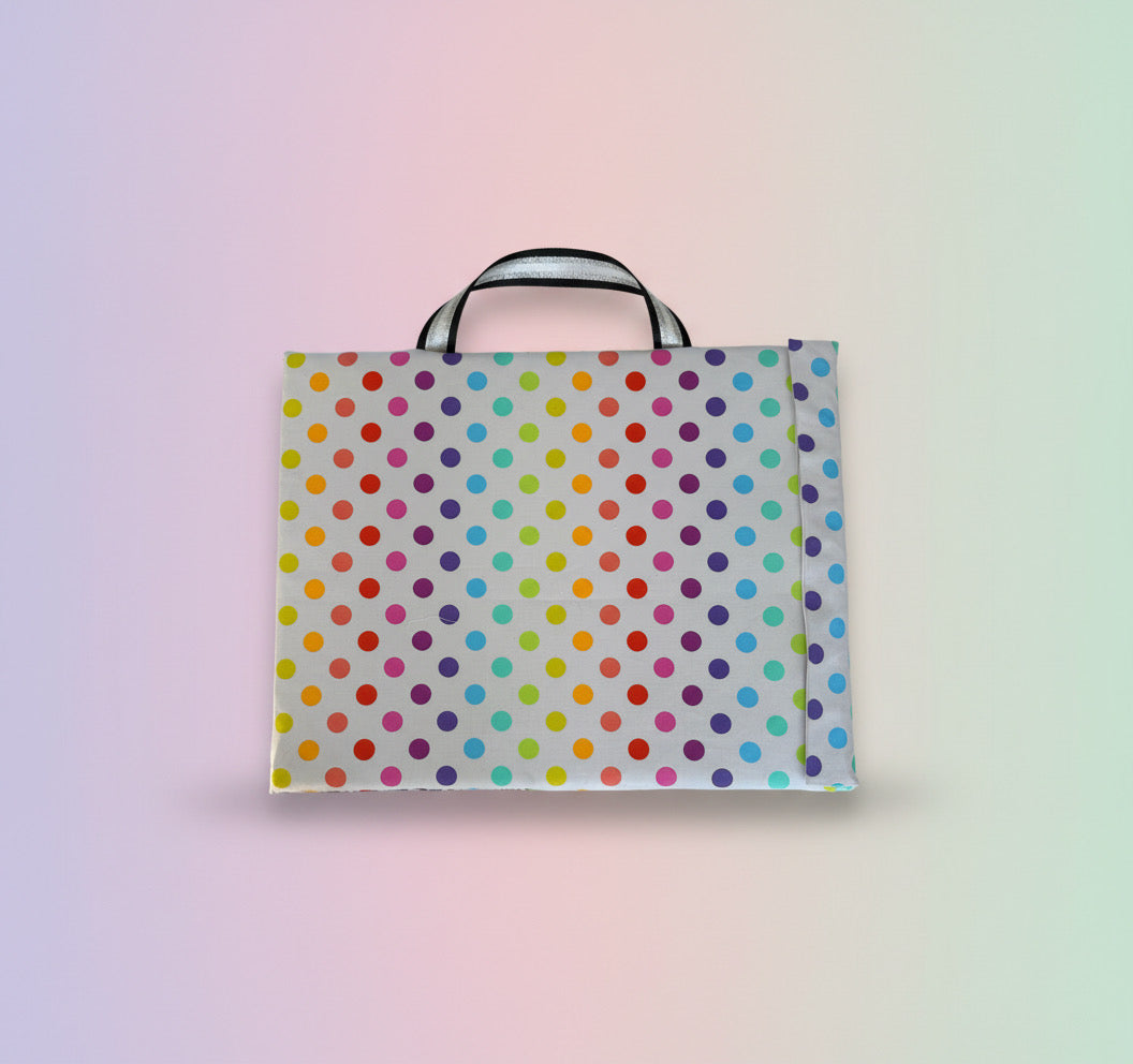 Tula Pink® GRAYWORK Front- Beautymark Back- Disco Pom Pom