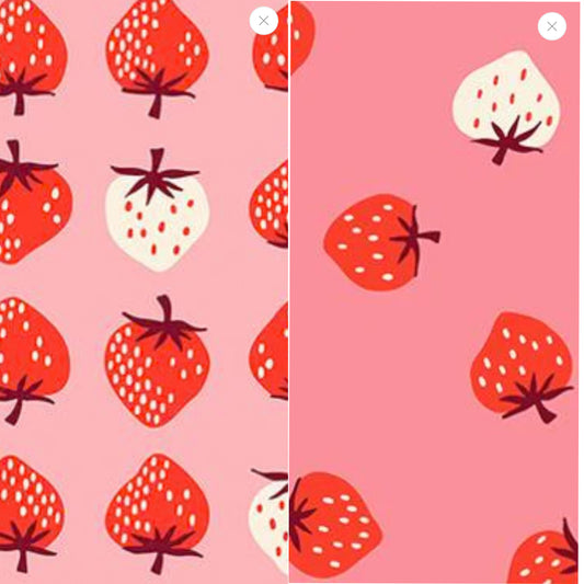 Ruby Star Society® Front-STRAWBERRY IN BALMY Back- STRAWBERRY TOSS IN SORBET