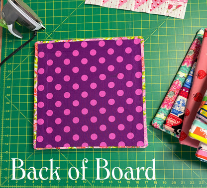 13X13 Pressing Tula Pink Full Moon Forest II Hootie Patootie Honey