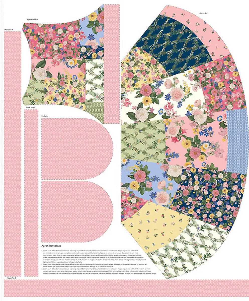 Everbloom Apron Panel