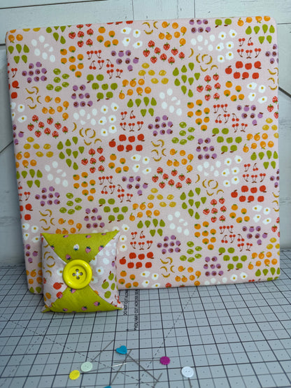 13 x 13 Pressing Board with Coordinating Pin Cushion