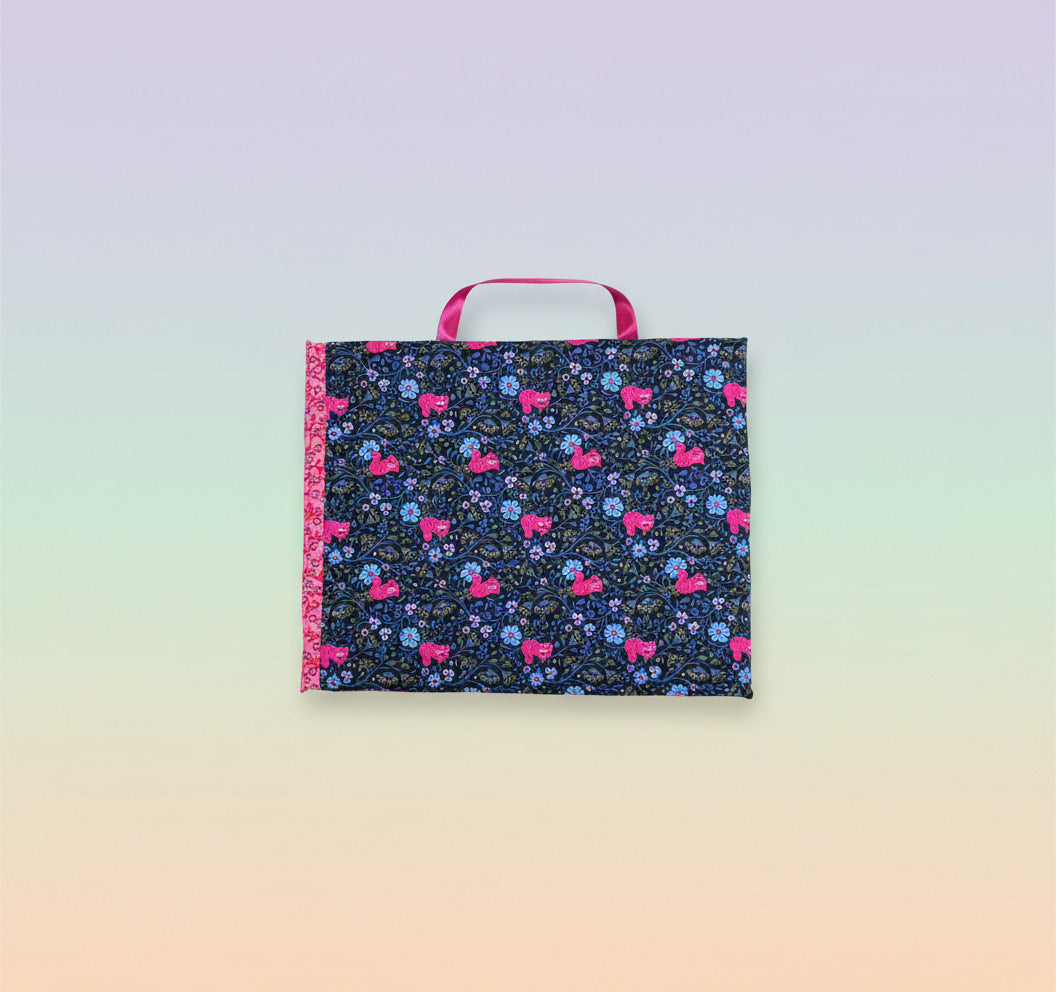 Ruby Star Society® HELLO ALICE  Front-Cheshire in Black Back- Lipstick