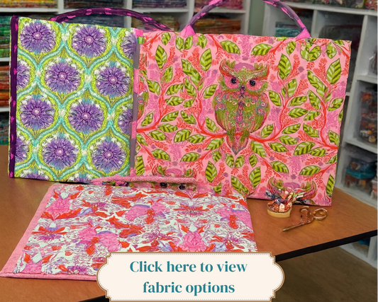 Handmade Quilting Pressing Board with Tula Pink® Fabric Cover