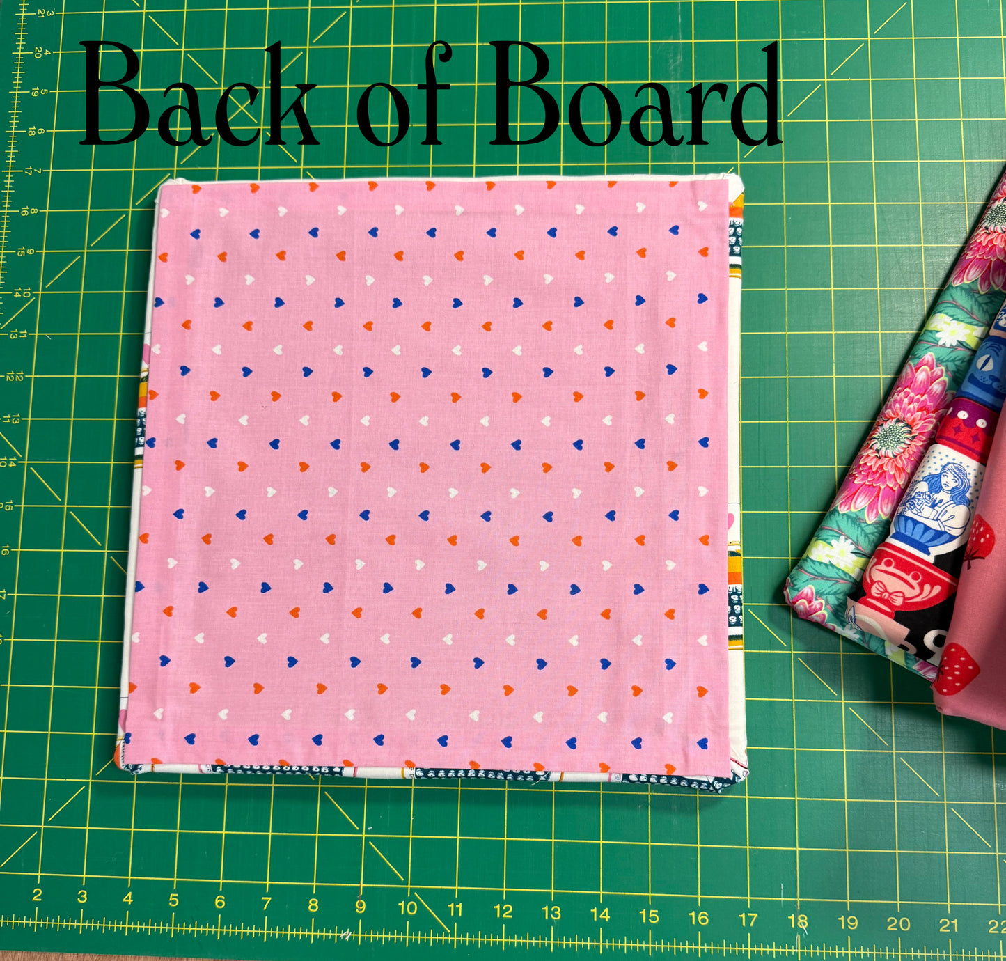 13X13 Pressing Board Ruby Star Society Typewriter Natural Cream