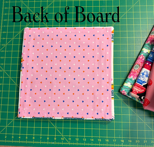 13X13 Pressing Board Ruby Star Society Typewriter Natural Cream