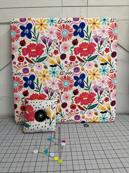 13 x 13 Pressing Board with Coordinating Pin Cushion
