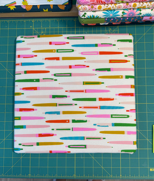 13X13 Pressing Board Ruby Star Society Trinketry in natutral