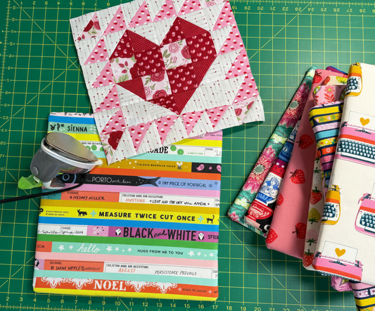 13X13 Pressing Board Ruby Star Society Selvedge Magic Multi