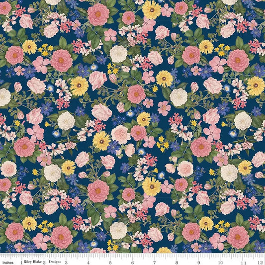 Everbloom Flowers Navy