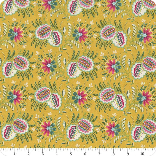 Kipling Gardens - Pemberly Mustard by Lily Ashbury for Riley Blake Designs